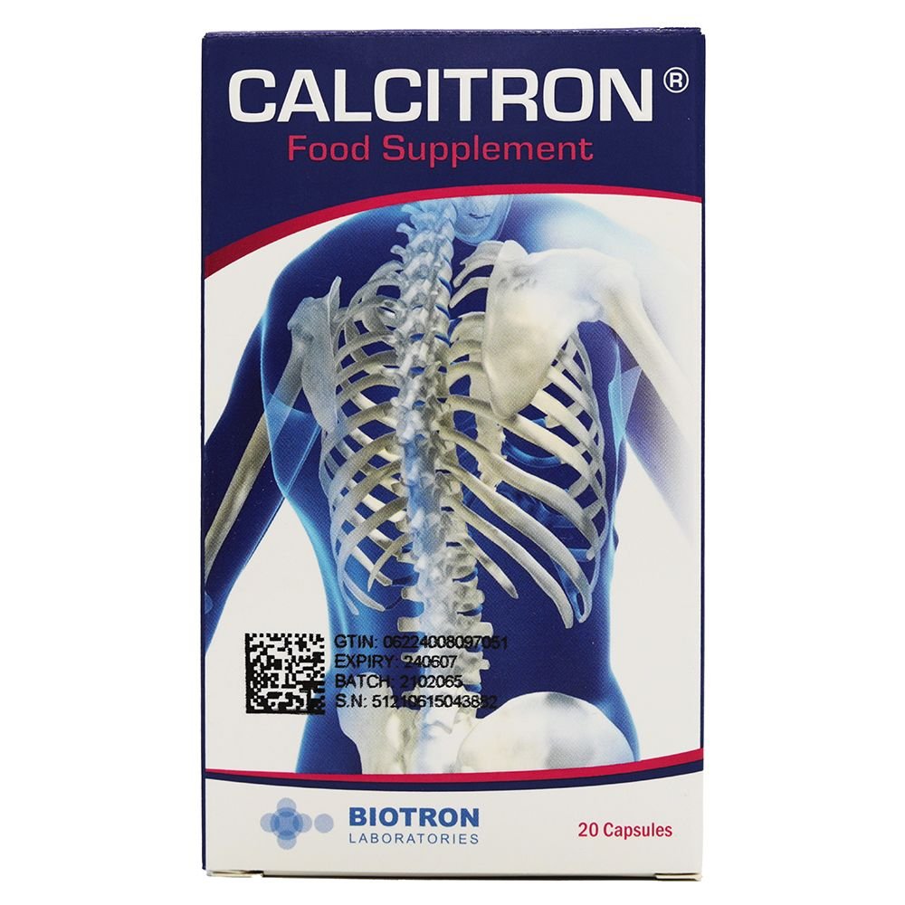 Calcitron 20capsules - 48822
