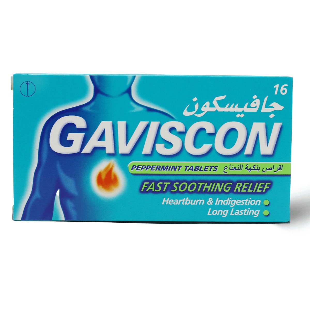 Gaviscon Pepp.chewable 16tab