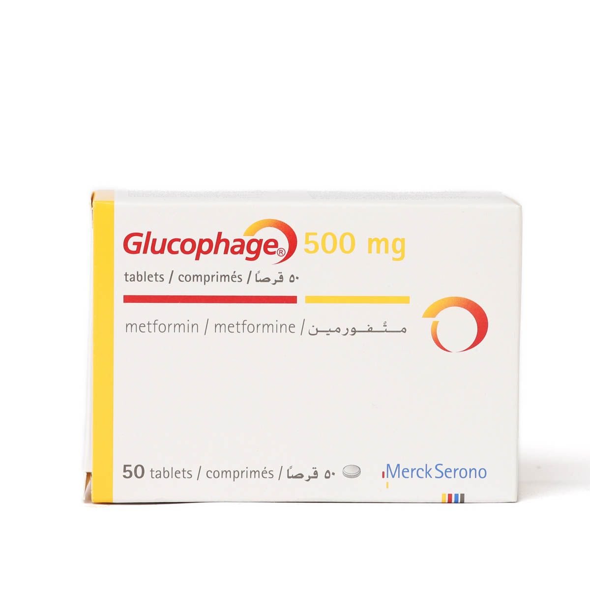 Glucophage 500 Mg 50 Tab - 48931