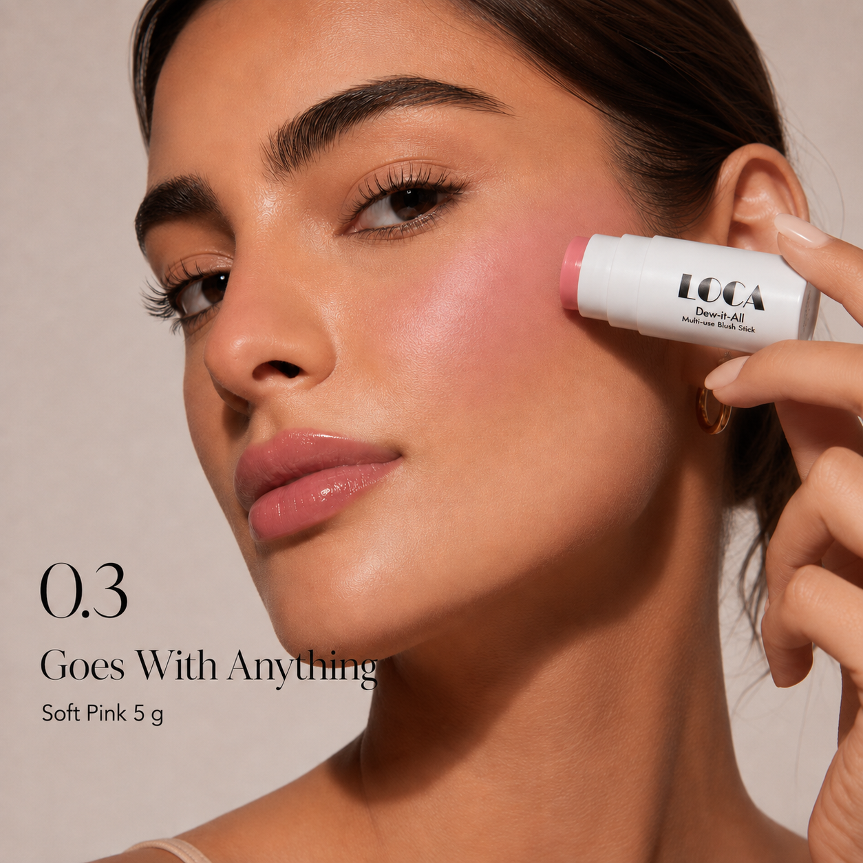 Loca 0.3 Goes With Anything Soft Pink 5 g - 75920