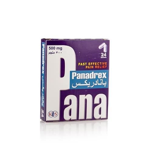 PANADREX 500 MG 24 TAB