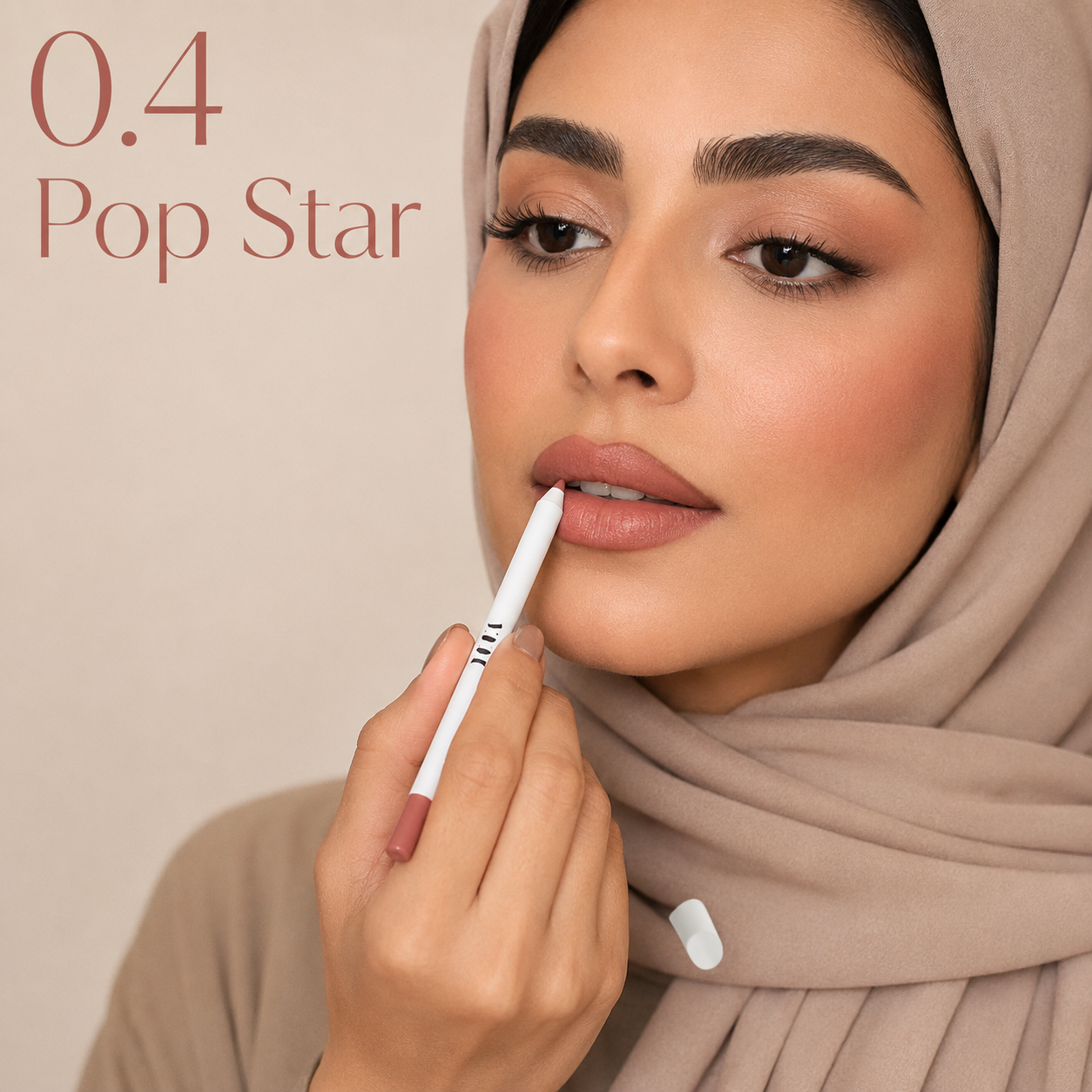 Loca Perfecting Lip Liner 0.4 Pop Star Toasted Nude 1.1 g - 75820