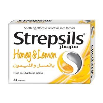 Strepsils Honey & Lemon 24 Tab - 49541