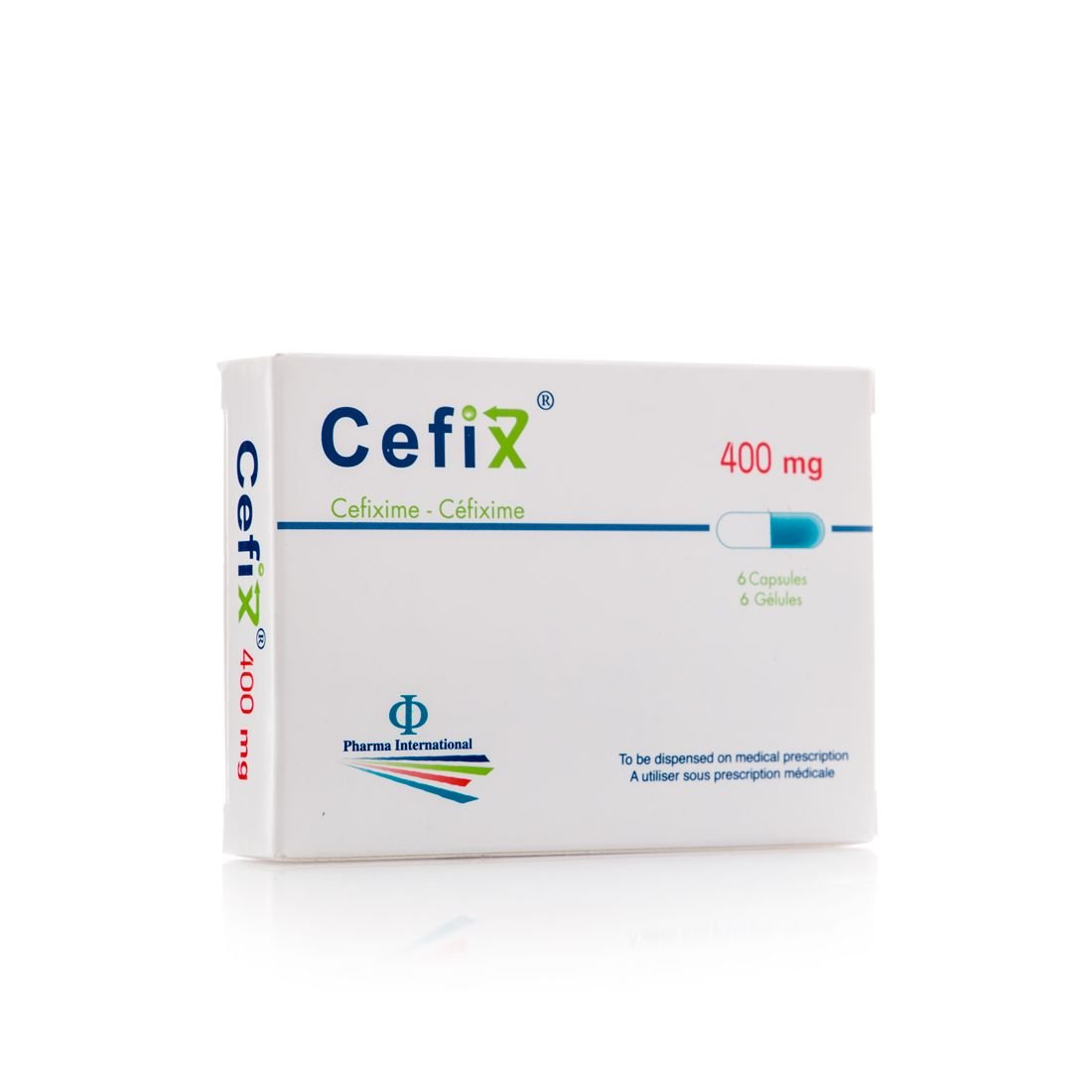 Cefix 400 Mg 6 Cap - 52412