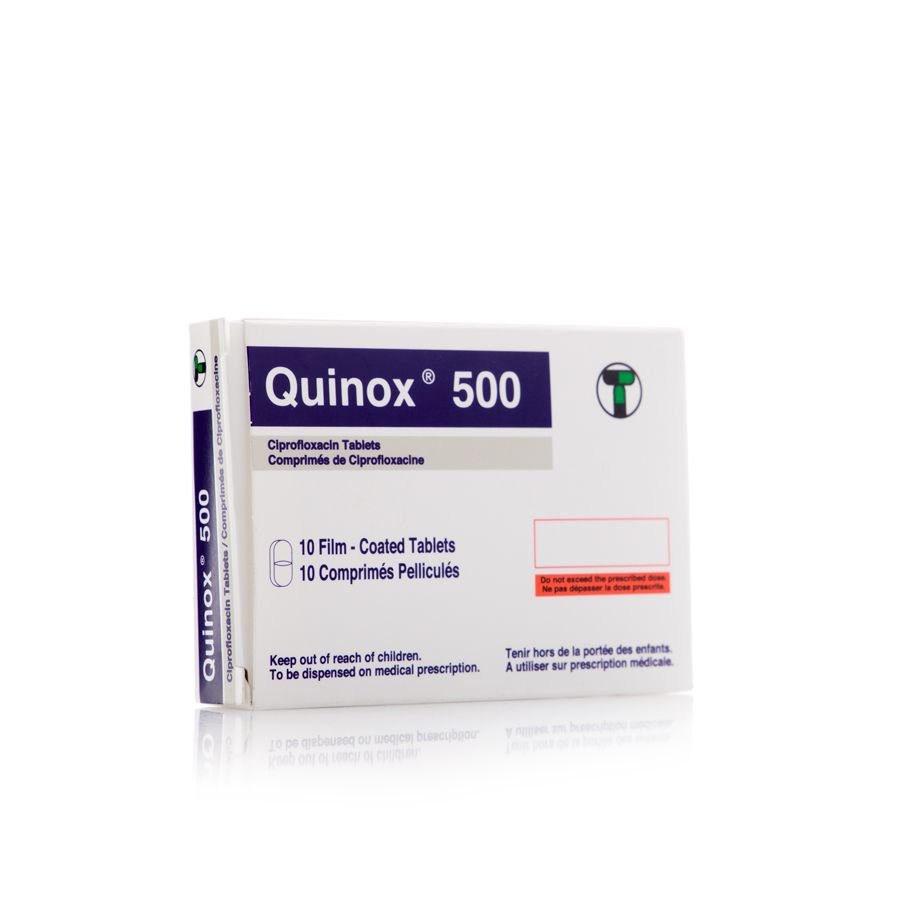 Quinox 500 Mg 10 Tab - 52341