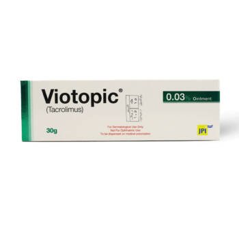 Viotopic 0.03% Tacrolimus Ointment 30gm - 52296