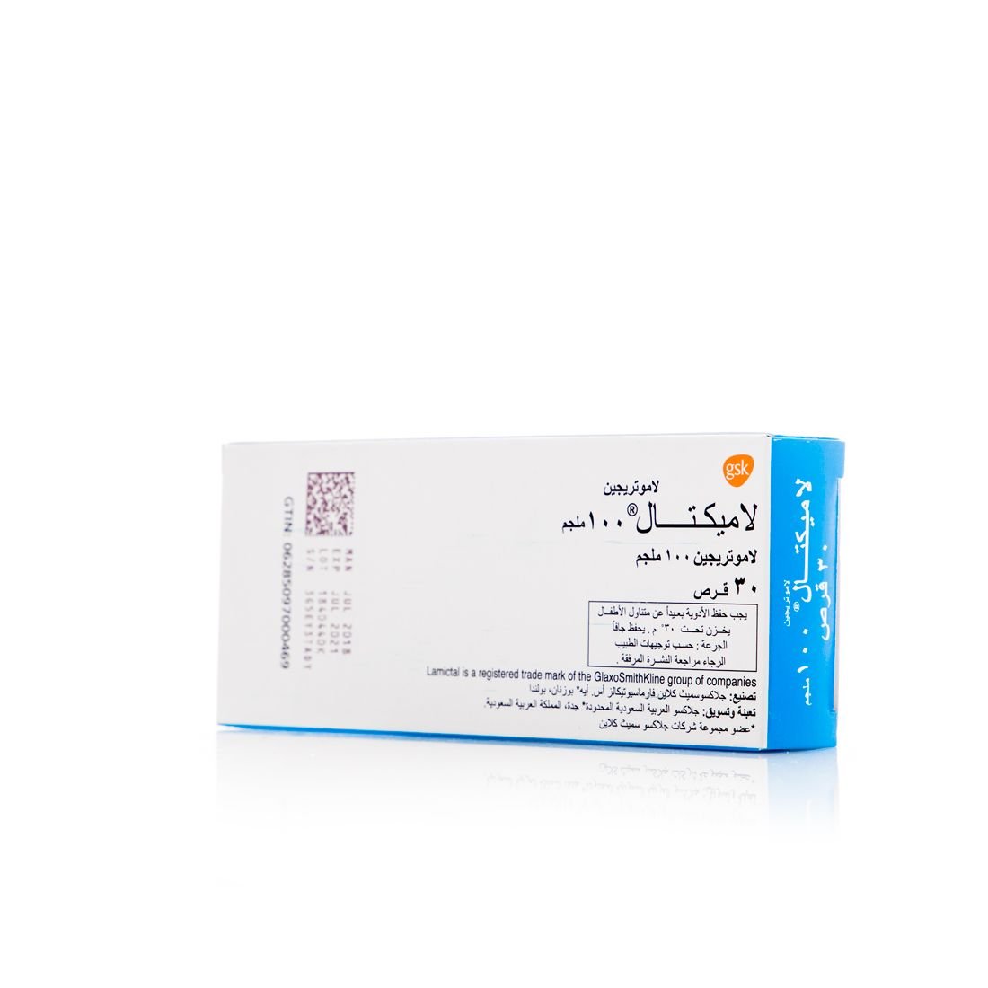 Lamictal 100 Mg 30 Tab - 52280