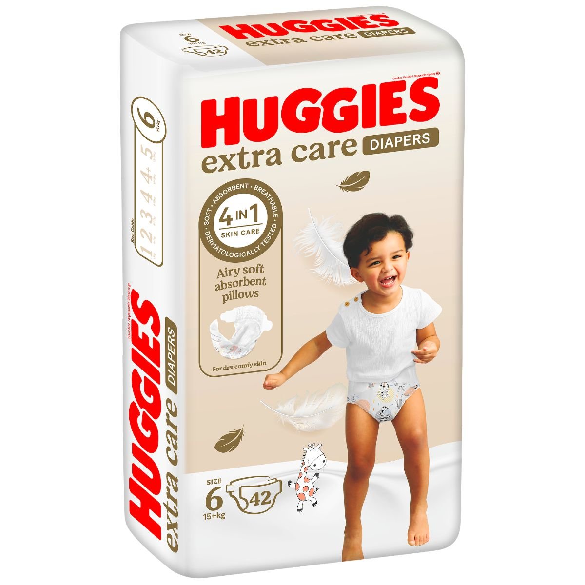 HUGGIES EXTRA CARE S6 JP 42 DIAPER