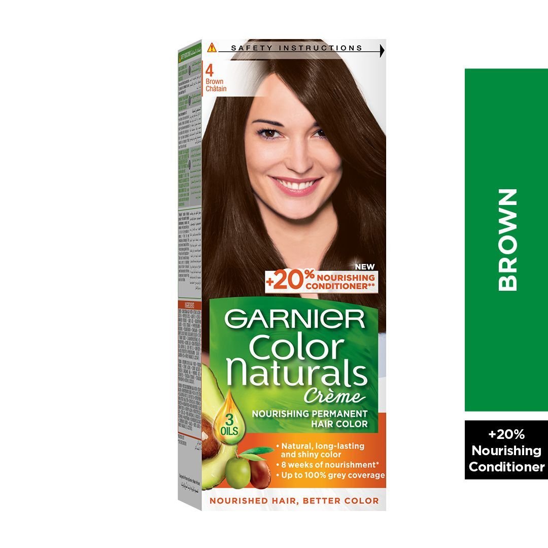 GARNIER COLOR NAT 4 BROWN