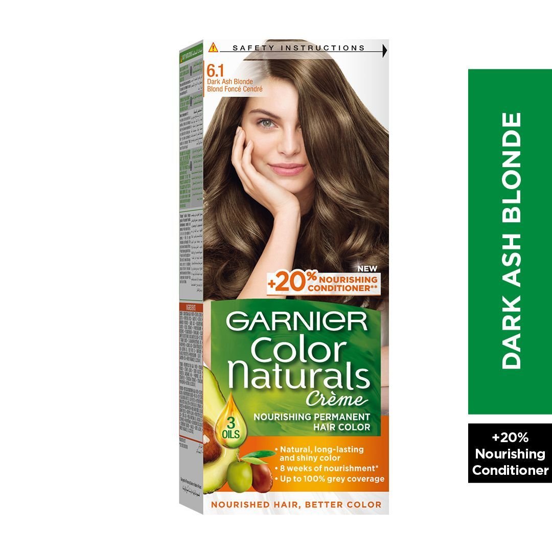 GARNIER COLOR NAT 6.1 ASH BLOND