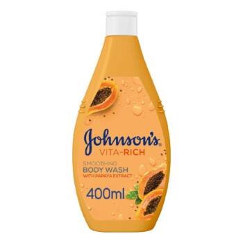 Johnson & Johnson S/g Smooth Papaya 400 mL - 47490