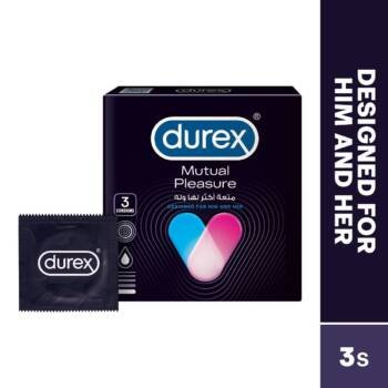 Durex Con Mutual Pleasure 3 Pcs - 47367