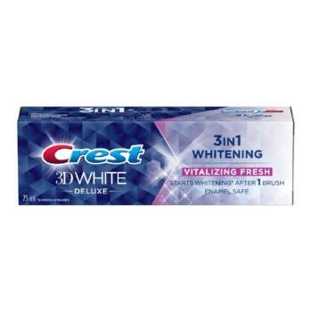 Crest Toothpaste 3D White Deluxe Vitalizing Fresh 75 ml