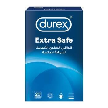 DUREX CON EXTRA SAFE 20PCS