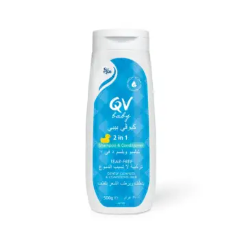 Qv Baby 2in1 Shampoo & Conditioner 500gm - 61588