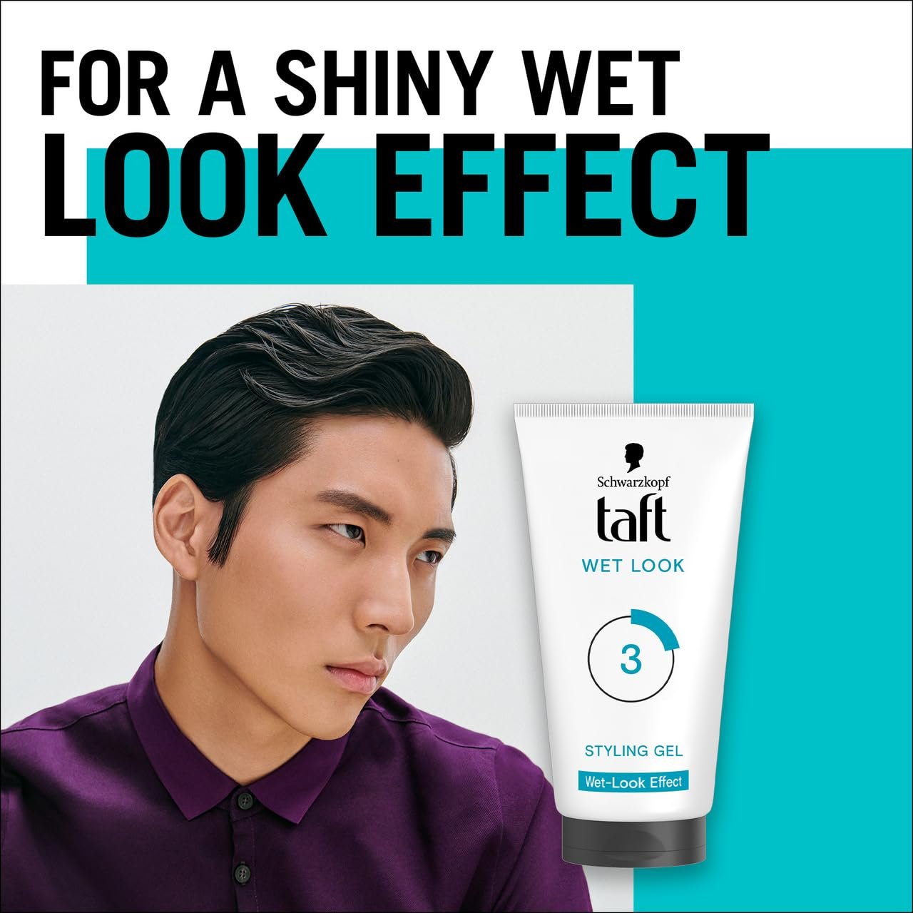 Taft Wet Look Hair Gel 150 mL - 70428