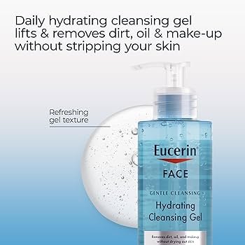 Eucerin Hydrating Hyaluronic Cleansing Gel 200Ml - 72365