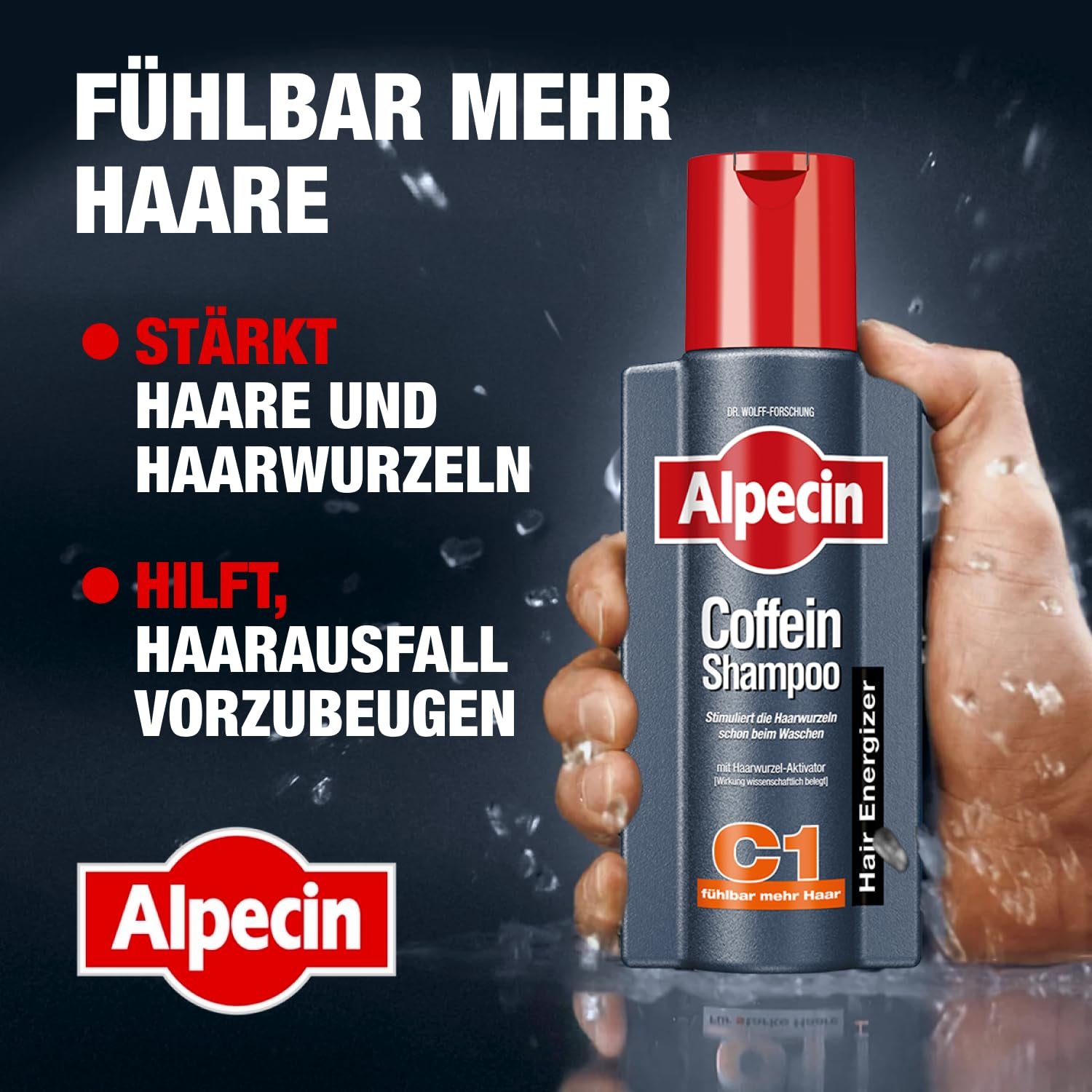 Alpecin C1 Caffeine Hair Energizing Shampoo – 250 ml - 73231