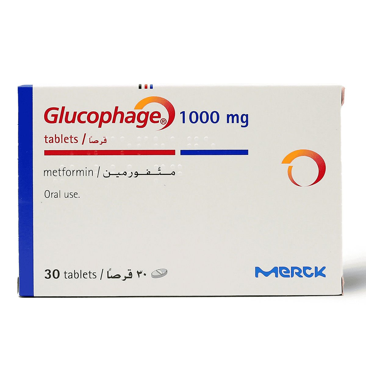 Glucophage 1000 Mg 30 Tablets - 49049