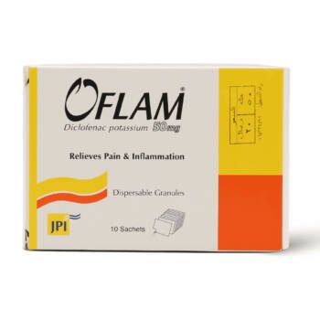 Oflam 50mg 10 Sachets - 49095