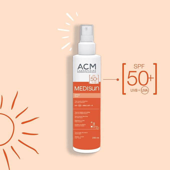 Acm Medisun Spray SPF50+ 200 Ml - 73238
