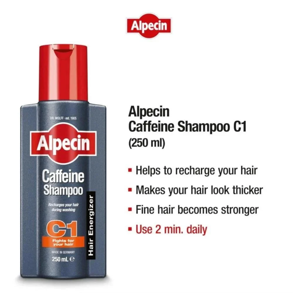 Alpecin C1 Caffeine Hair Energizing Shampoo – 250 ml - 73232