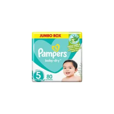 PAMPERS BOX NUM 5 (80) PADS