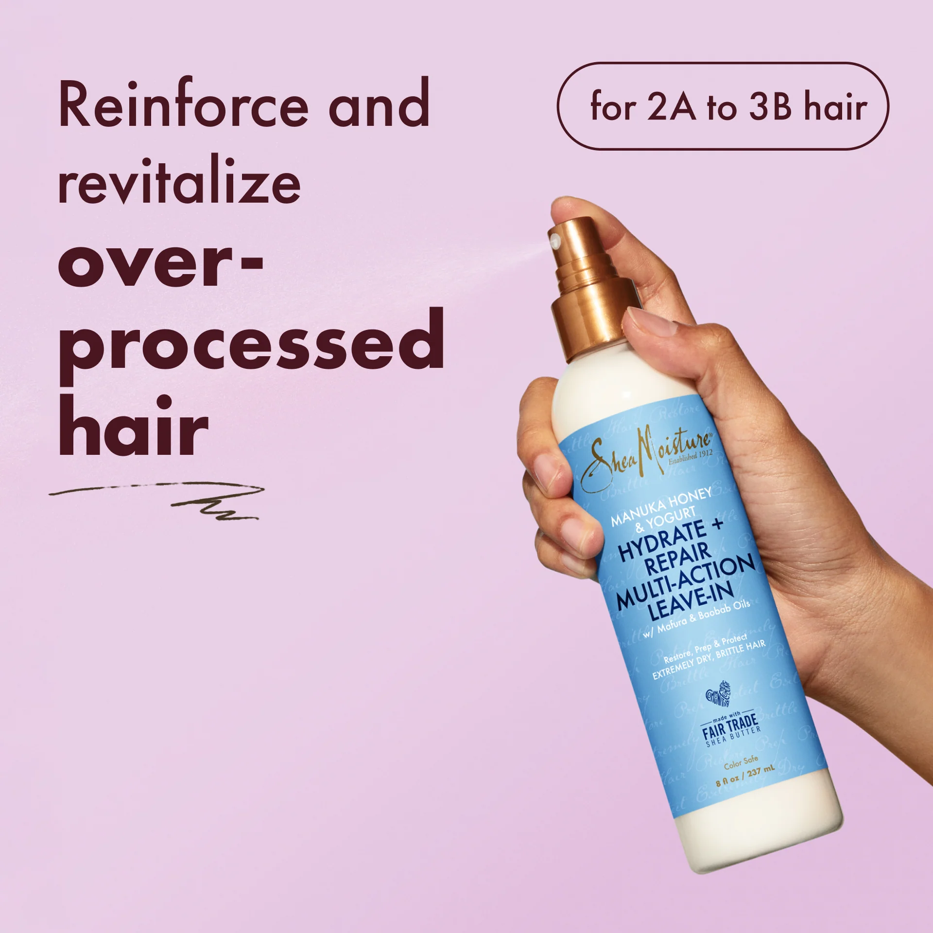 SheaMoisture Hydrate And Repair Multi-action Leave-in 237 mL - 71161