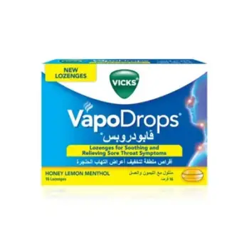Vicks Vapodrops Honey Lemon 36 Lozenges