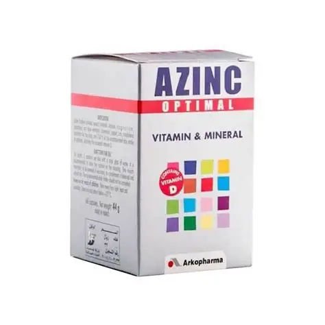 A-zinc(optimal Vit+mineral)60 Cap - 55876