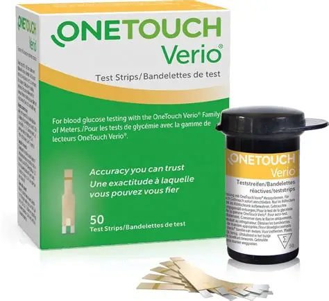 ONETOUCH VERIO TEST STRIPS