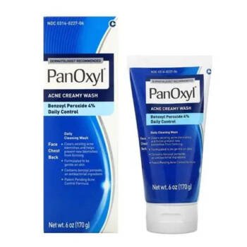 Panoxyl Acne Creamy Wash 4% Benzoyl 170 g - 55684