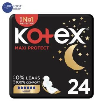 Kotex Maxi Protect Night 24 Pads - 55651