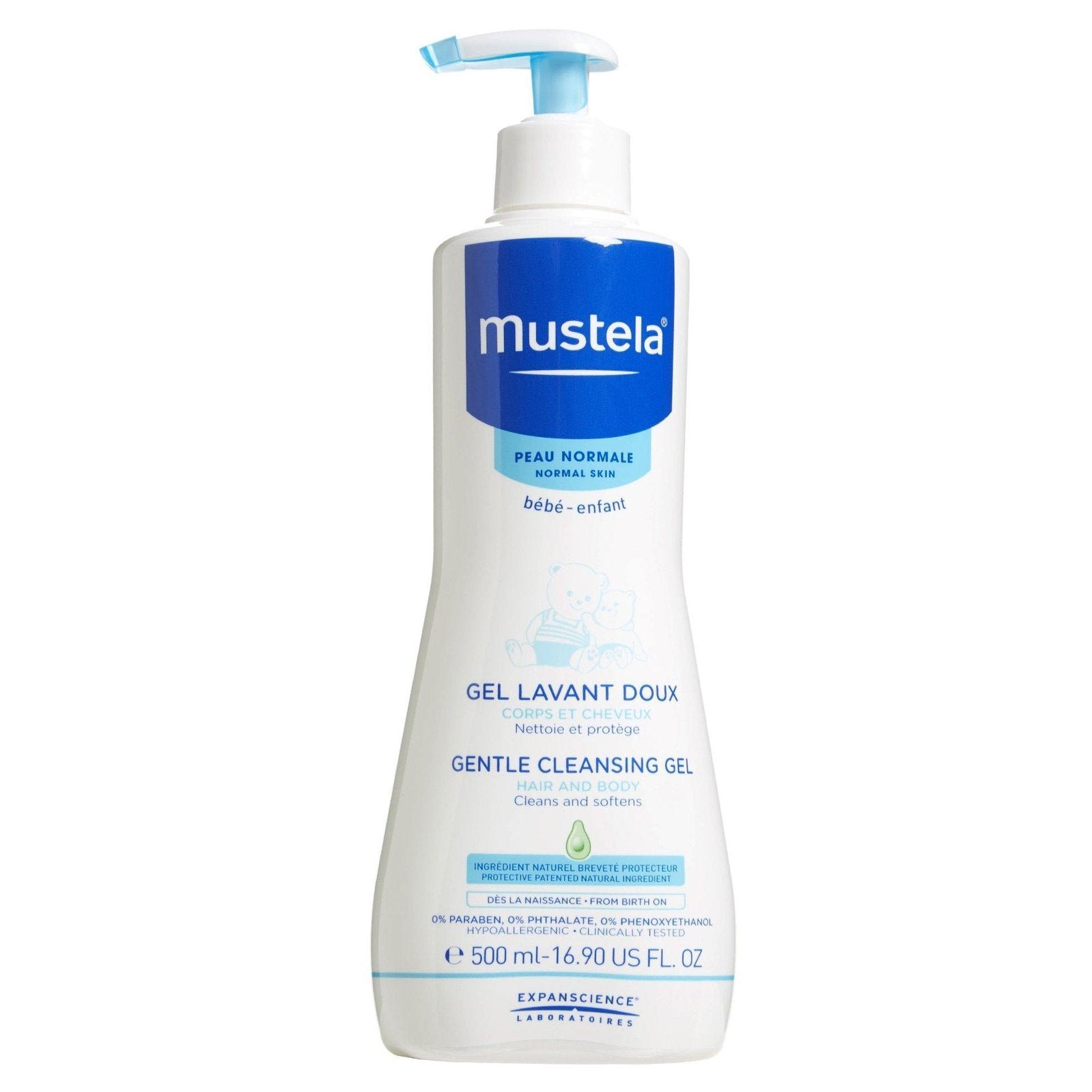 Mustela Gentle Cleansing Gel 500 mL - 53028