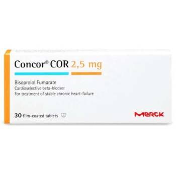 Concor 2.5 Mg 30 Tablets