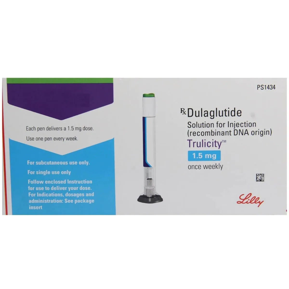 TRULICITY 1.5MG/0.5ML X 4 PEND