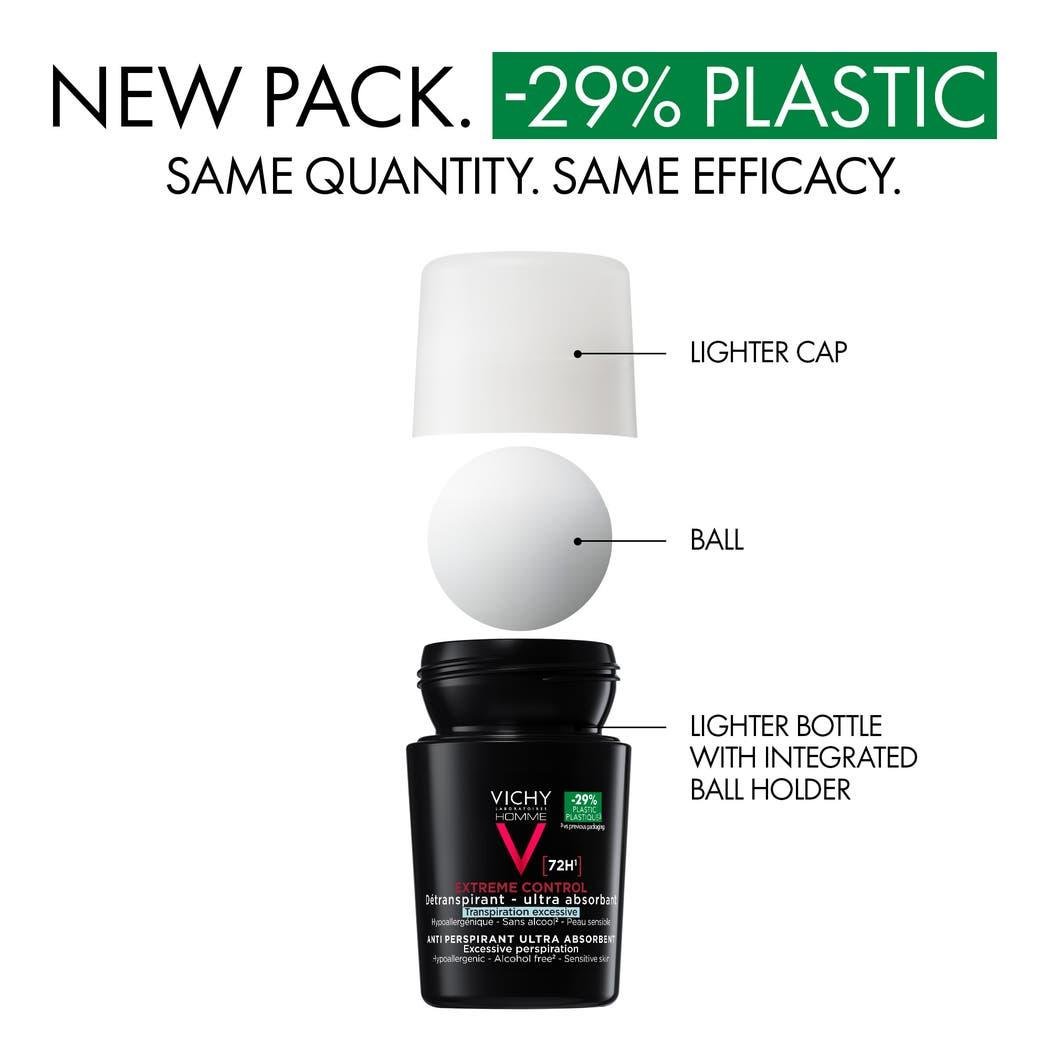 Vichy Deodorant 72h Extreme Control Sensitive Skin Men 50 mL - 73797