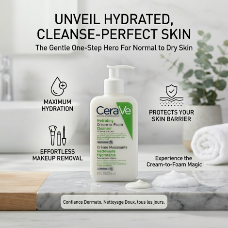 Cerave Cream To Foam 236 mL - 73928