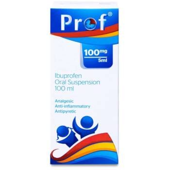 Prof Anti Pyretic 100 mL Susp. - 48598