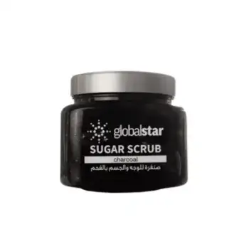 Globalstar Sugar Scrub Charcoal 600 g - 59144