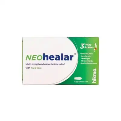 Neo Healar 10 Suppositories - 59330