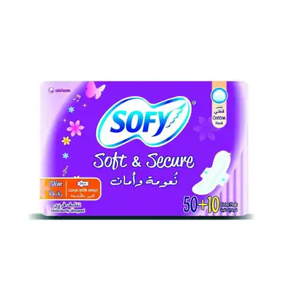 Sofy Fem Napkins Slim Large 60 pcs - 59354