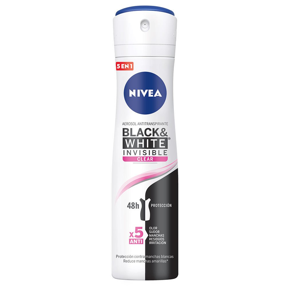 Nivea Black&White Invisible Clear 150 Ml - 61496