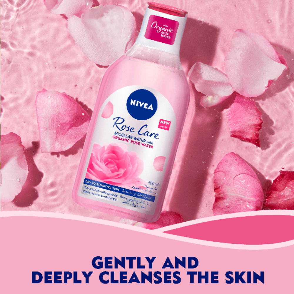 Nivea Rose Care Micellar Water 400Ml - 69476
