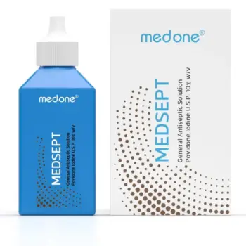 Medon Medcept General Antiseptic Solution Povidone-Iodine 10% – 60 Ml - 69425