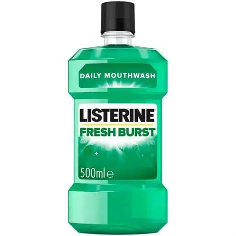 Listerine Fresh Burst Mouthwash 500 Ml - 61478