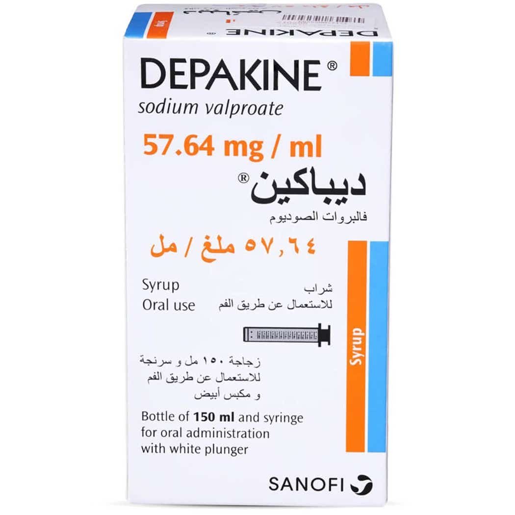 Depakine 57.64 mg/ml Syrup 150 ml - 62333