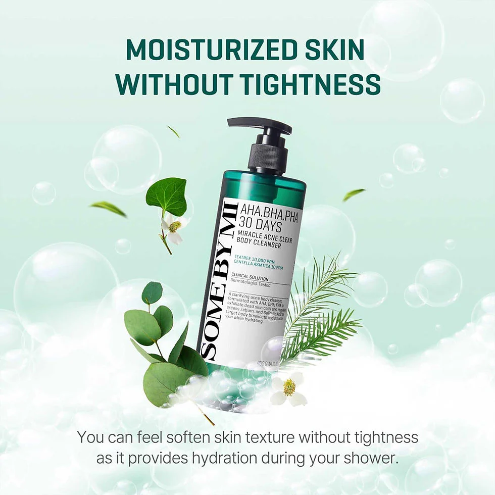 Some By Mi Aha Bha Pha 30 Days Miracle Acne Clear Body Cleanser 400Ml - 68885