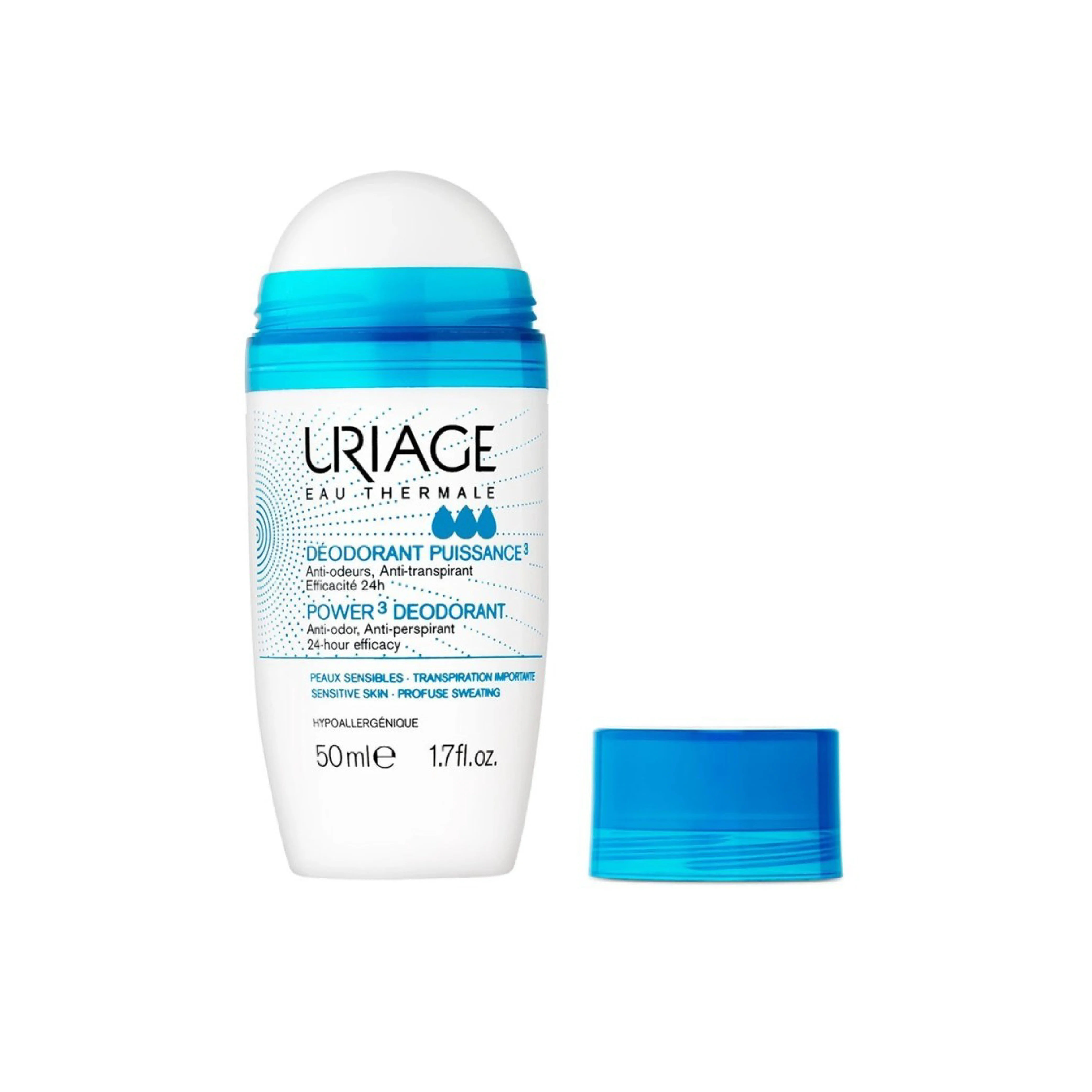 Uriage Deodorant Roll-on (heavy Prespiration) 50 mL - الصورة 2