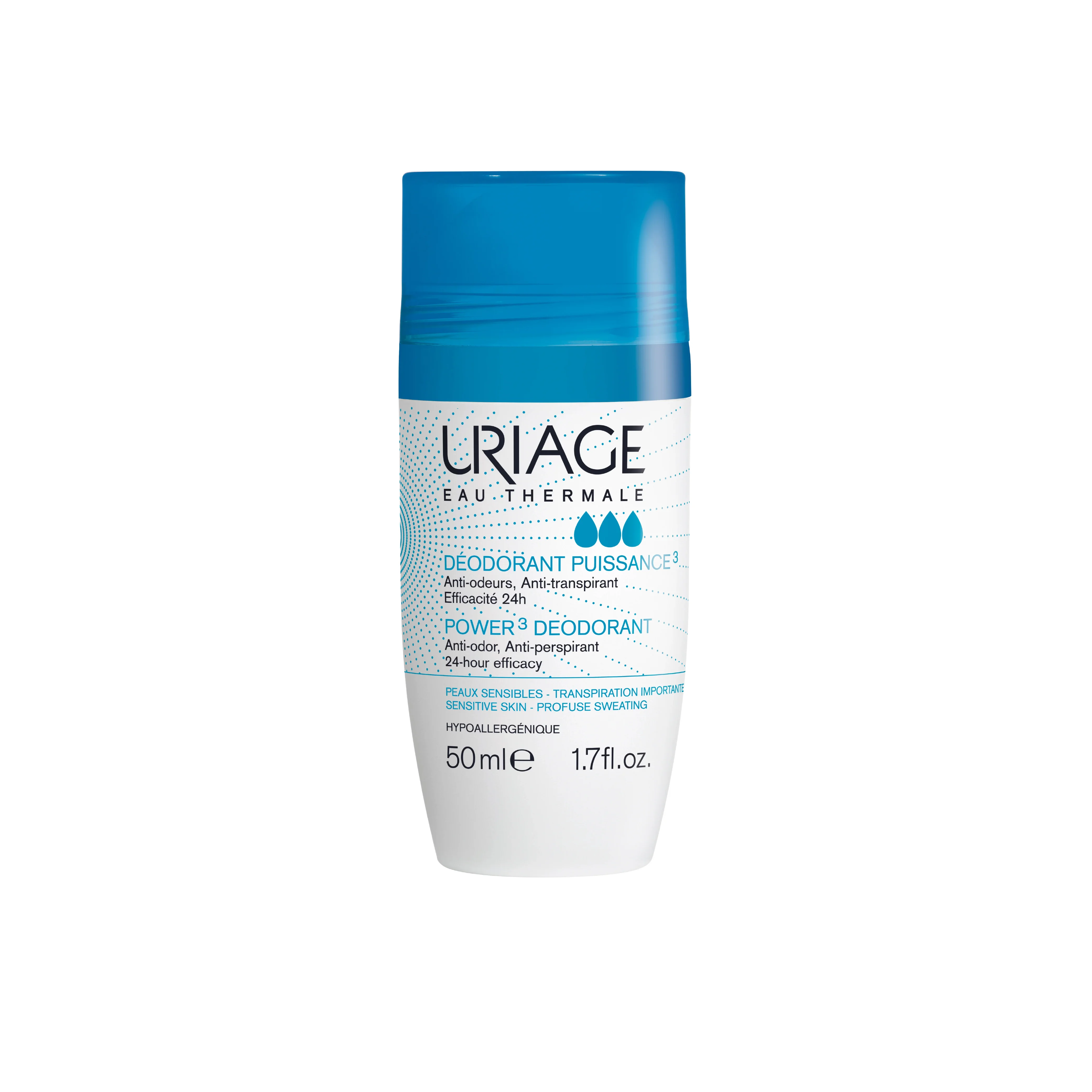 Uriage Deodorant Roll-on (heavy Prespiration) 50 mL